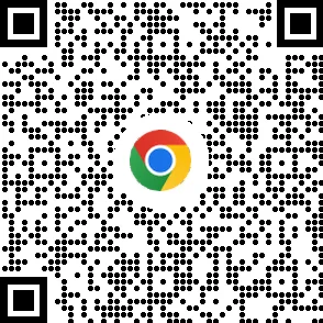 QR-код для скачивания браузера Chrome на мобильное устройство