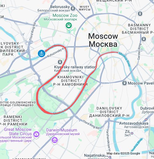 Прогулочная карта гугл