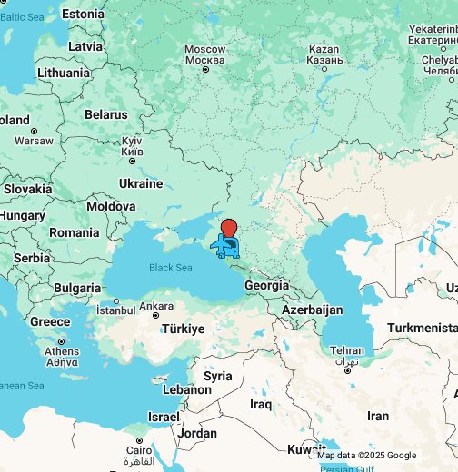 Карта белореченска гугл