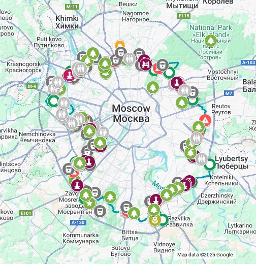 Зеленое кольцо карта