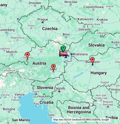 Вена гугл карта