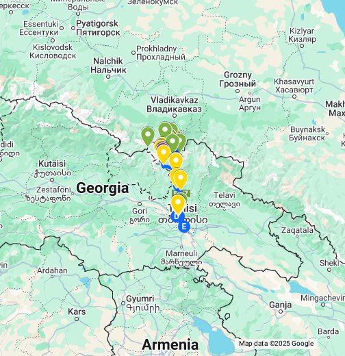 Карта грузии гугл