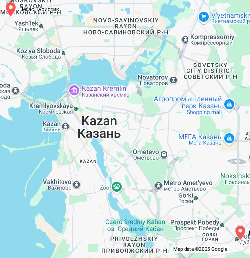Карта казани гугл спутник