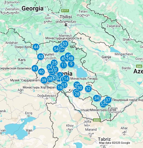 Карта гугл ереван