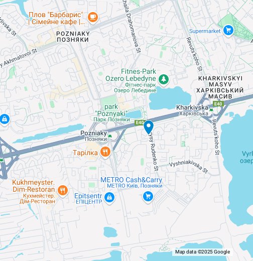 Позняки киев карта