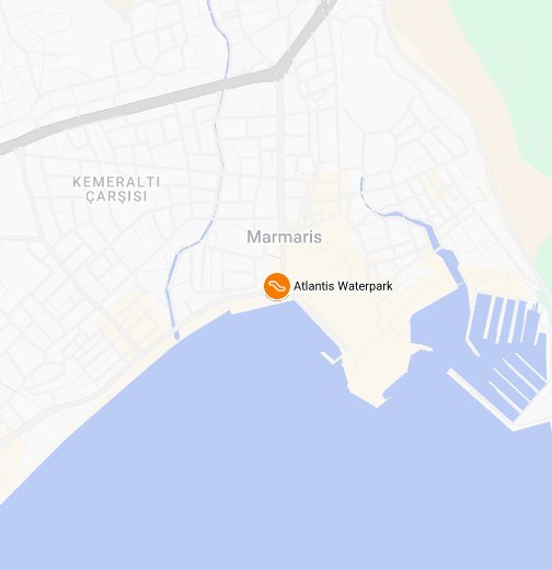 Аквапарк атлантис карта