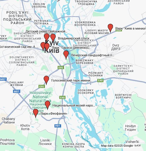 Киев гугл карта