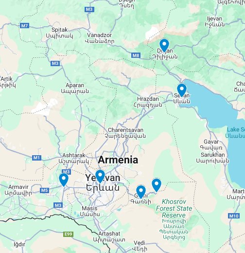 Карта гугл ереван