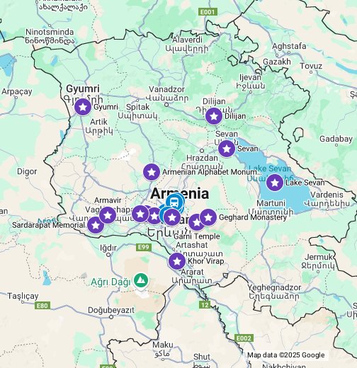 Карта гугл ереван