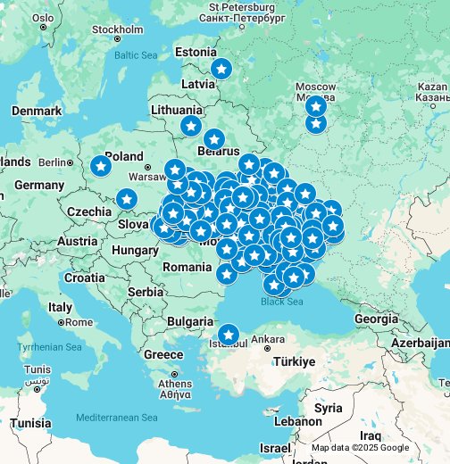 Карта украины osm