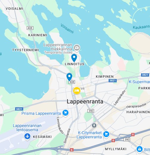 Финляндия лаппеенранта карта