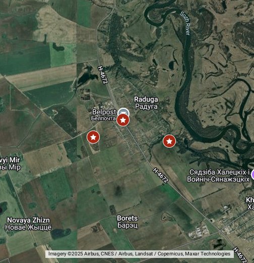 Красноборск гугл карта
