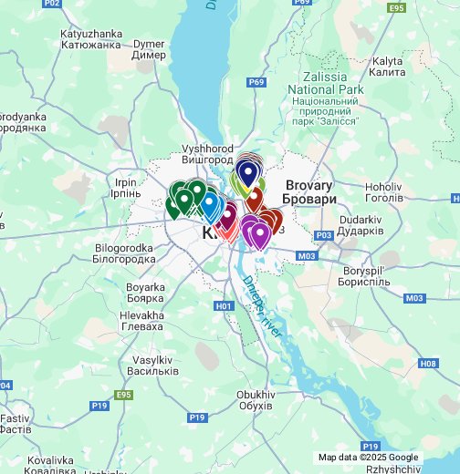 Киев гугл карта