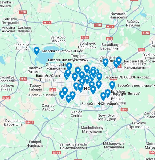 Карта минска гугл карты