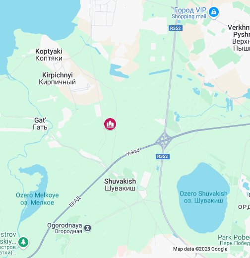 Ганина яма карта