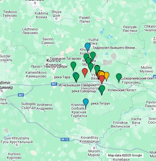 Вязники гугл карта