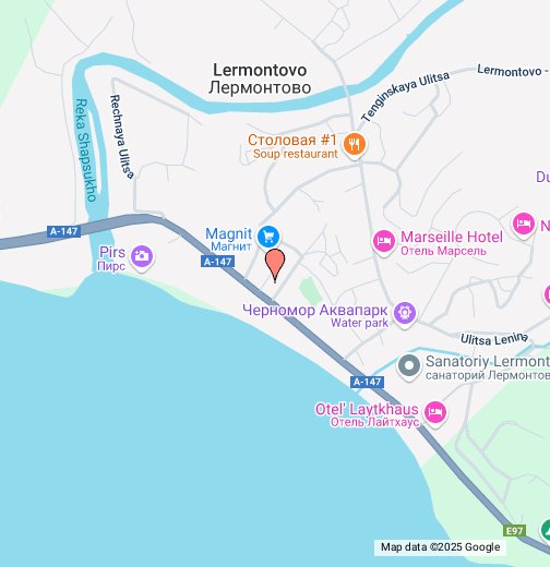 Карта пятигорск лермонтово